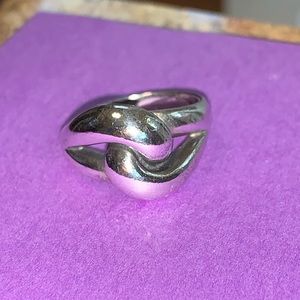 James Avery retired cadena knot ring